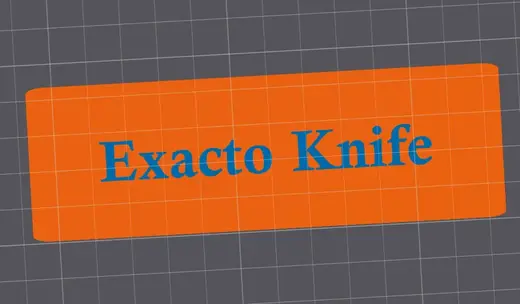Exacto Knife set lid