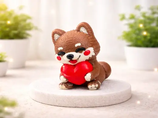 LoveDog - Valentinstag Deko Hund
