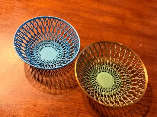Geometric Basket or Bowl - No Support