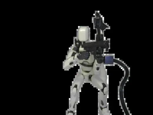 D-13用カスタムパーツ ミサイル