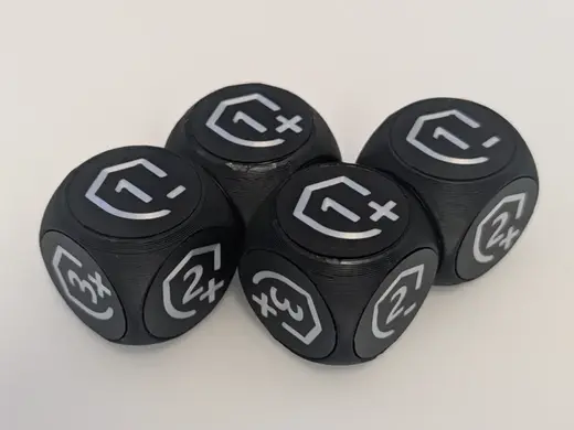 Flesh and Blood - Armor Dice 25mm