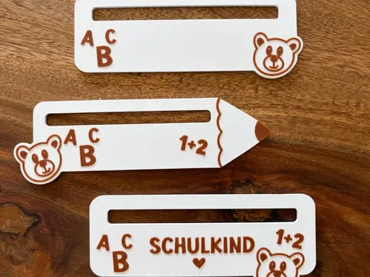 Lesehilfe mit Teddy – 3er Set