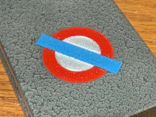 London Underground Roundel 1.25" Diameter