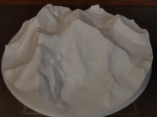 Mt. Everest Topographic Model - 1:85,000 Scale