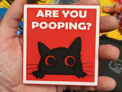 are you pooping?