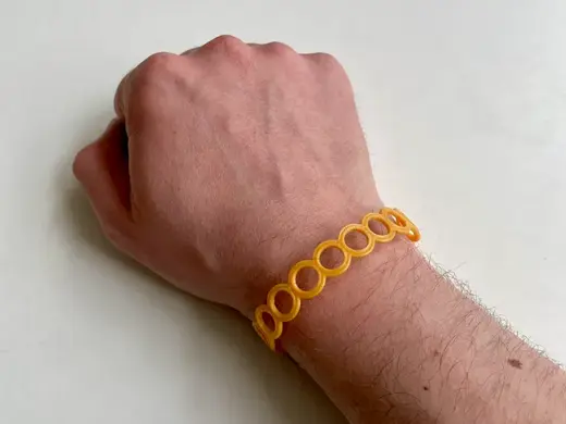 bracelet wristband and modular strap system TPU