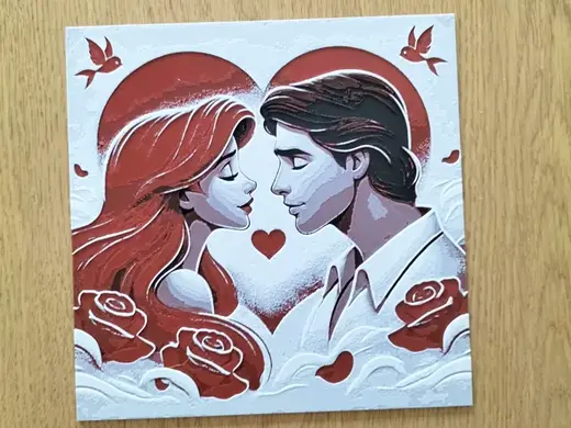 Hueforge Saint valentin Ariel