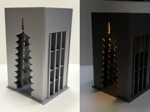 Gyeongju Tower Layered Architecture Lamp