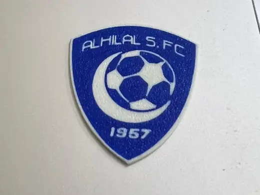 sticker logo alhelal 2015