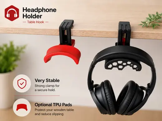 Headphone Holder - Table Hook