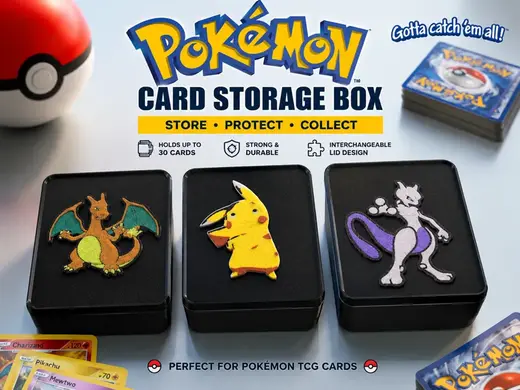 Pokemon Trading Card Box Collection