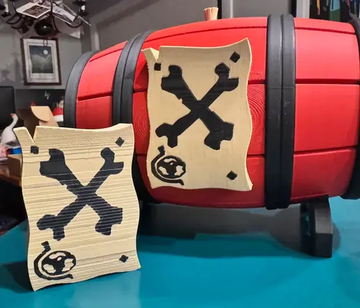 Sea of Thieves Powder Barrel - Improved