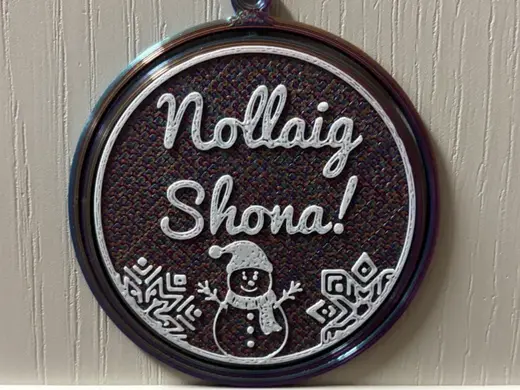 Nollaig Shona Irish Christmas Decoration