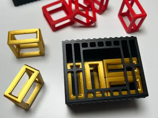 SIX BLOCK PUZZLE Hollow Blocks
