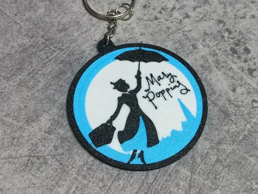 Llavero Mary Poppins "Cielo de Londres"
