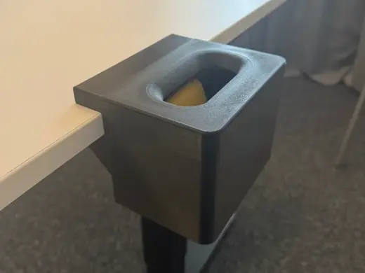 Trash can for desk (Max 22mm)