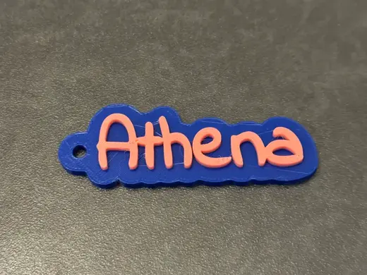 Keychain Athena - Portachiavi Athena