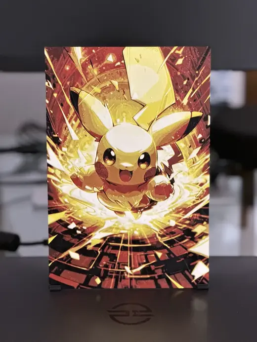 Pokemon Pikachu HueForge filament painting