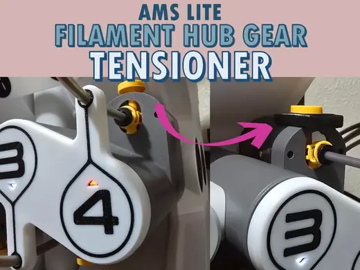 AMS Lite Filament Hub Gear Tensioner