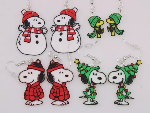 Christmas - Snoopy Earrings