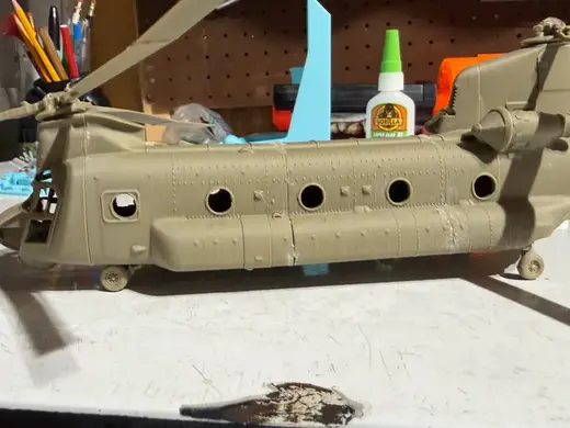 Chinook MH 47 SPEC OPS Outfitted Variant