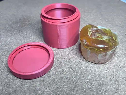 Pops Bass Rosin, Box
