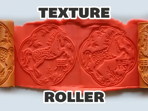 Texture Roller V148 | Chinese New Year Fire Horse
