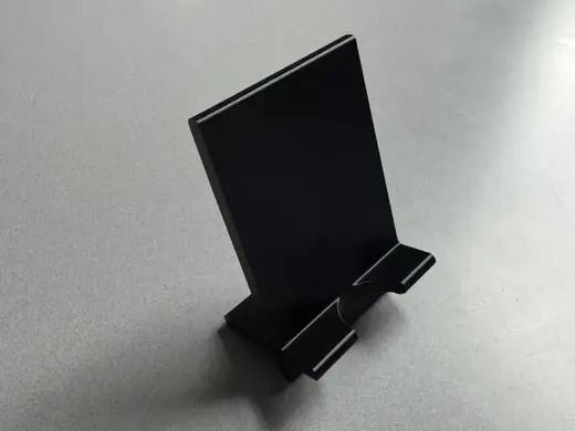 Basic phone stand with cable slot(no supports)