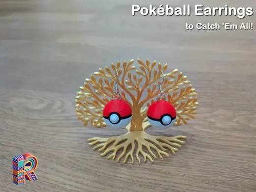 PokéChic – Pokéball Earrings to Catch 'Em All!