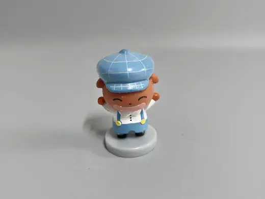 屁屁侦探小助手布朗-可爱小狗摆件儿童涂色玩具