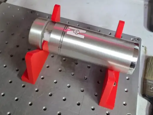 bottle holder for fiber - uv laser marking machine