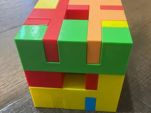 9 Piece Cube Puzzle