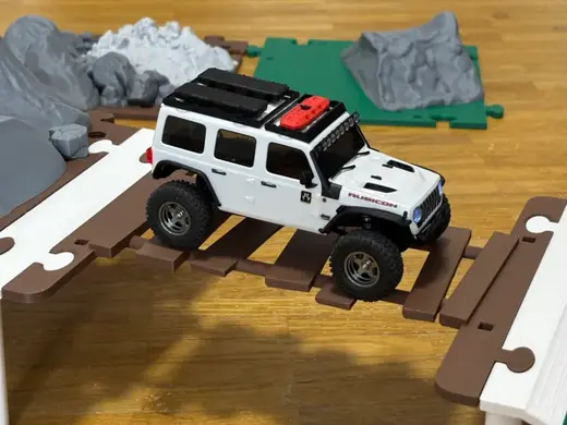 Suspended bridge Tile for 1:30 Crawler course