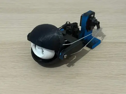 2-Axis Animatronic Eye w/ Eyelids
