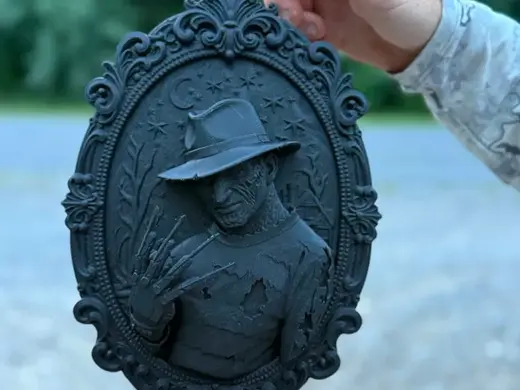 Freddy Krueger Victorian Frame