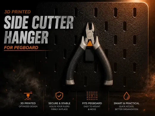 Side Cutter Hanger for Skådis Pegboard