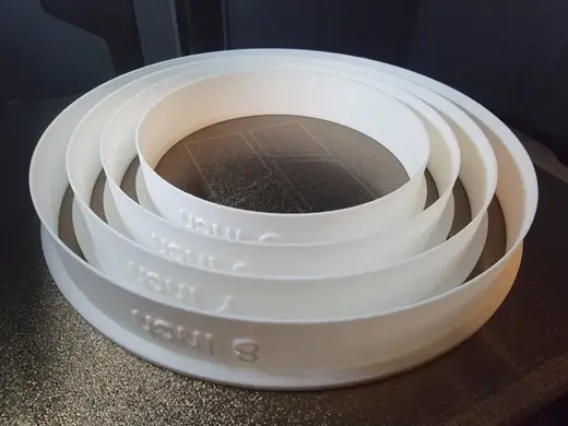 5 inch to 8 inch Round Cutter (QTY 4 - Labeled)