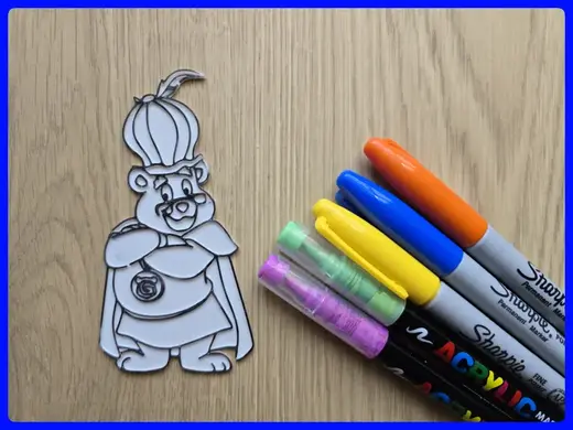 Zummi Gummi Gummibear Diy Coloring No Ams Fun