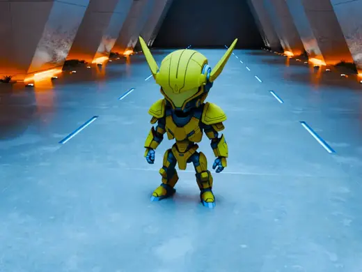 Robot Little Warrior