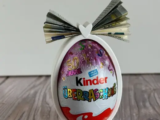 Überraschungsei Geldgescchenk