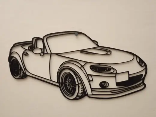 Mazda Miata NC MX5 wall art