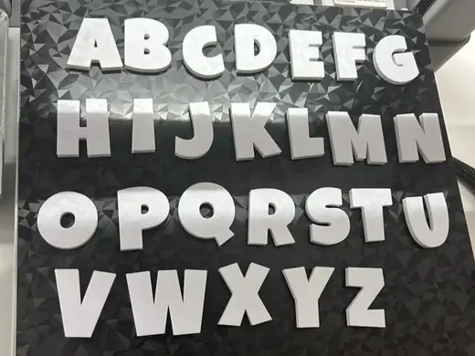Alphabet Letters – Thick & Kid-Friendly 3D Letters