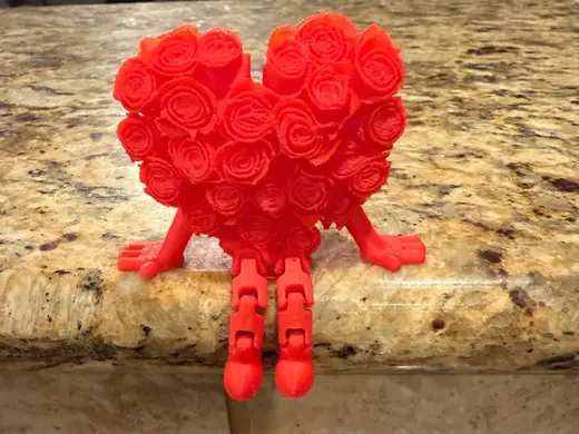 Flexi Heart Of Flowers Roses