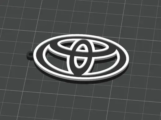 Toyota keychain