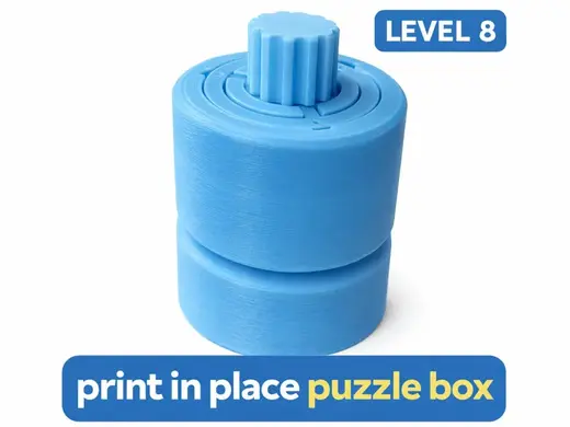 print in place puzzle box