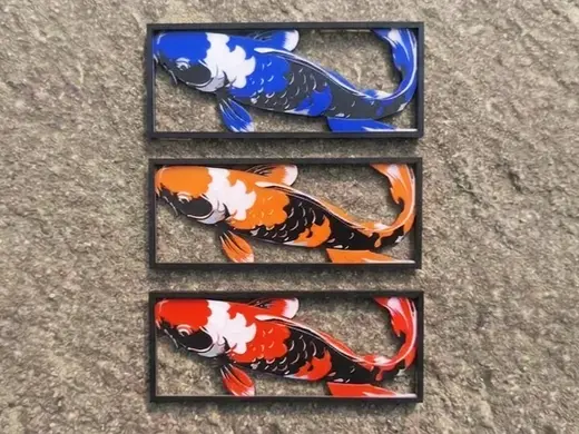 Koi fish bookmark NoAms