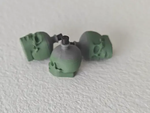 Skull Poison Vial Poiton Alchemist's Prop