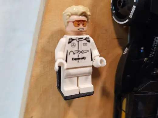 LEGOs Minifigur Wandhalter