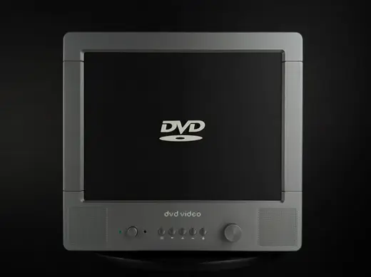 DVD Video - Mechanical Bouncing Logo - Retro TV
