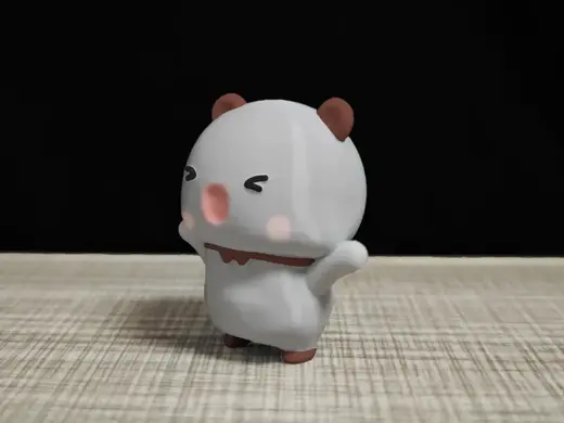 情侣熊系列-伸懒腰打哈欠的一二(Couple Bear-stretch_yawn_Yier)
